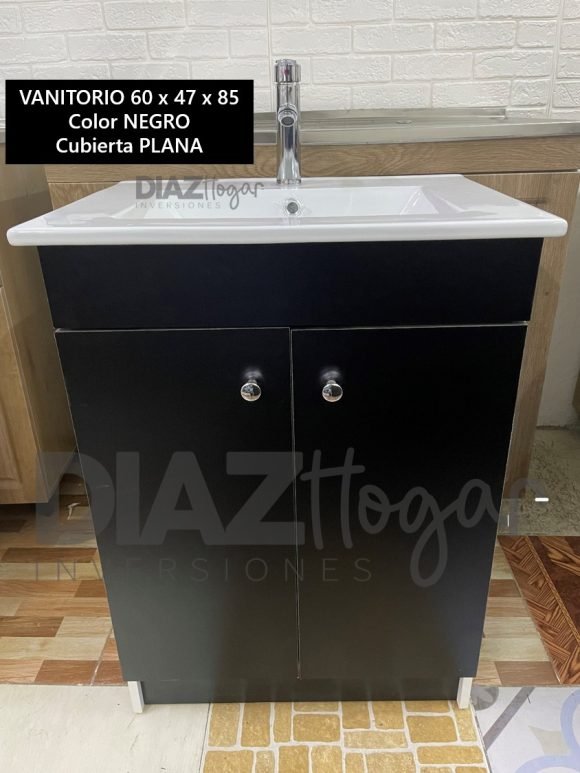Vanitorio 60x47x82 Nacional Negro