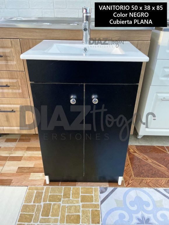 Vanitorio 50x38x82 Nacional Negro