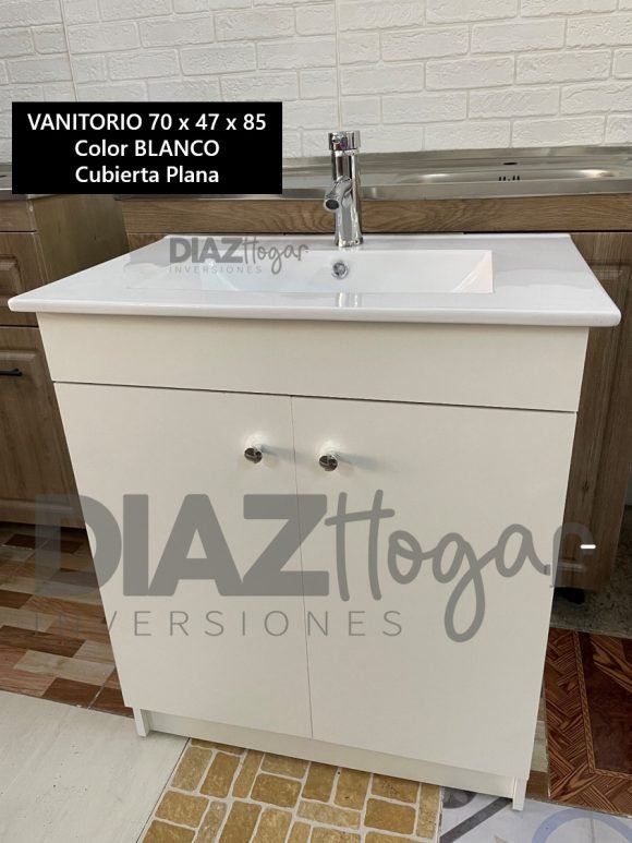 Vanitorio 70x47x82 Nacional Blanco - Imagen 2